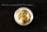 Piperine from black pepper (microwave extraction)