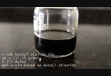 Preparation of crude benzyl cyanide from benzyl chloride