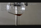 Reduction of vanillin-nitroethane condensation product with borohydride